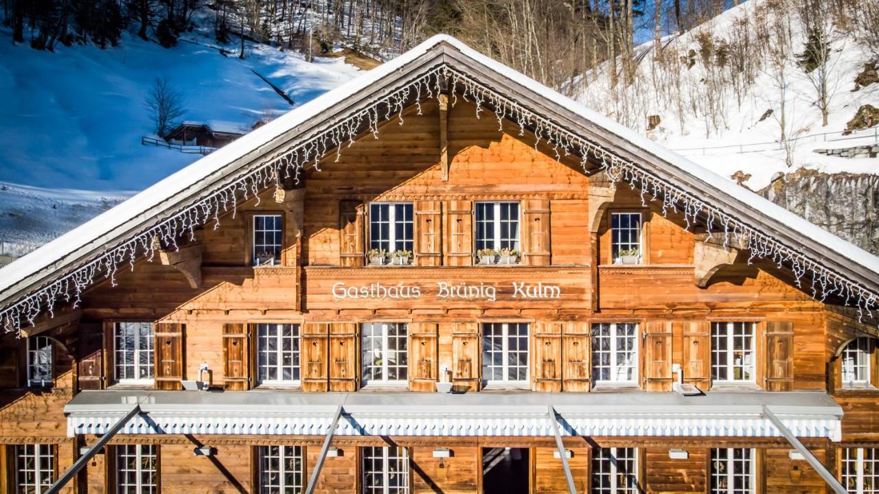 Gasthaus Brunig Kulm Hotel Brunig Pass Esterno foto